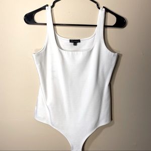 SHINESTAR Thick Square Neck Bodysuit